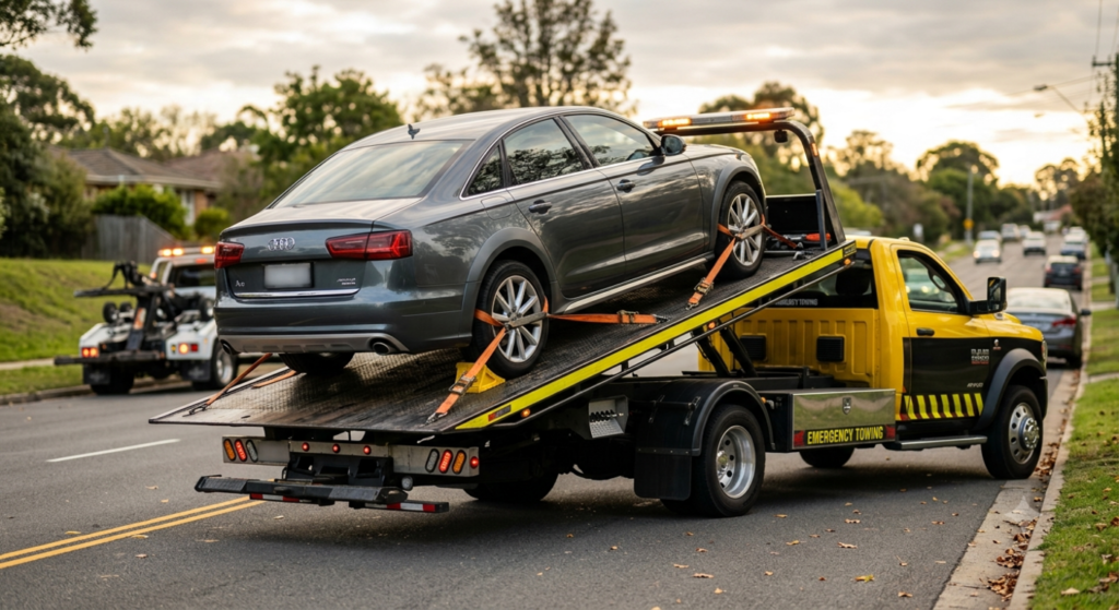 Flatbed Towing