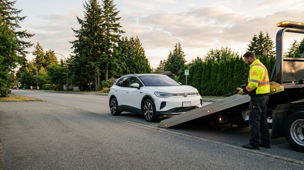 charge a tow truck
